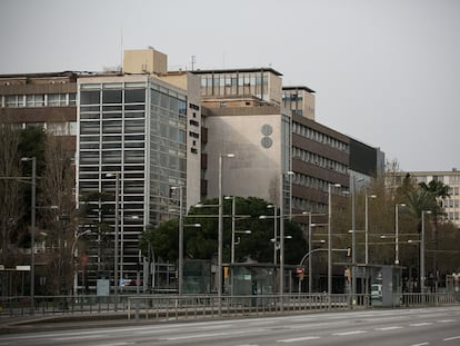 La facultad de Química y Física del campus de la Diagonal, en Barcelona.