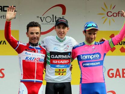 Rodríguez, Martin y Scarpone, el podio final.