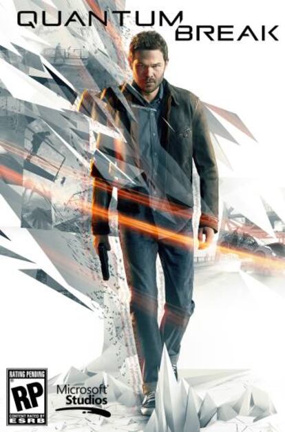 Póster del videojuego transmedia exclusivo de Xbox 'Quantum break'.