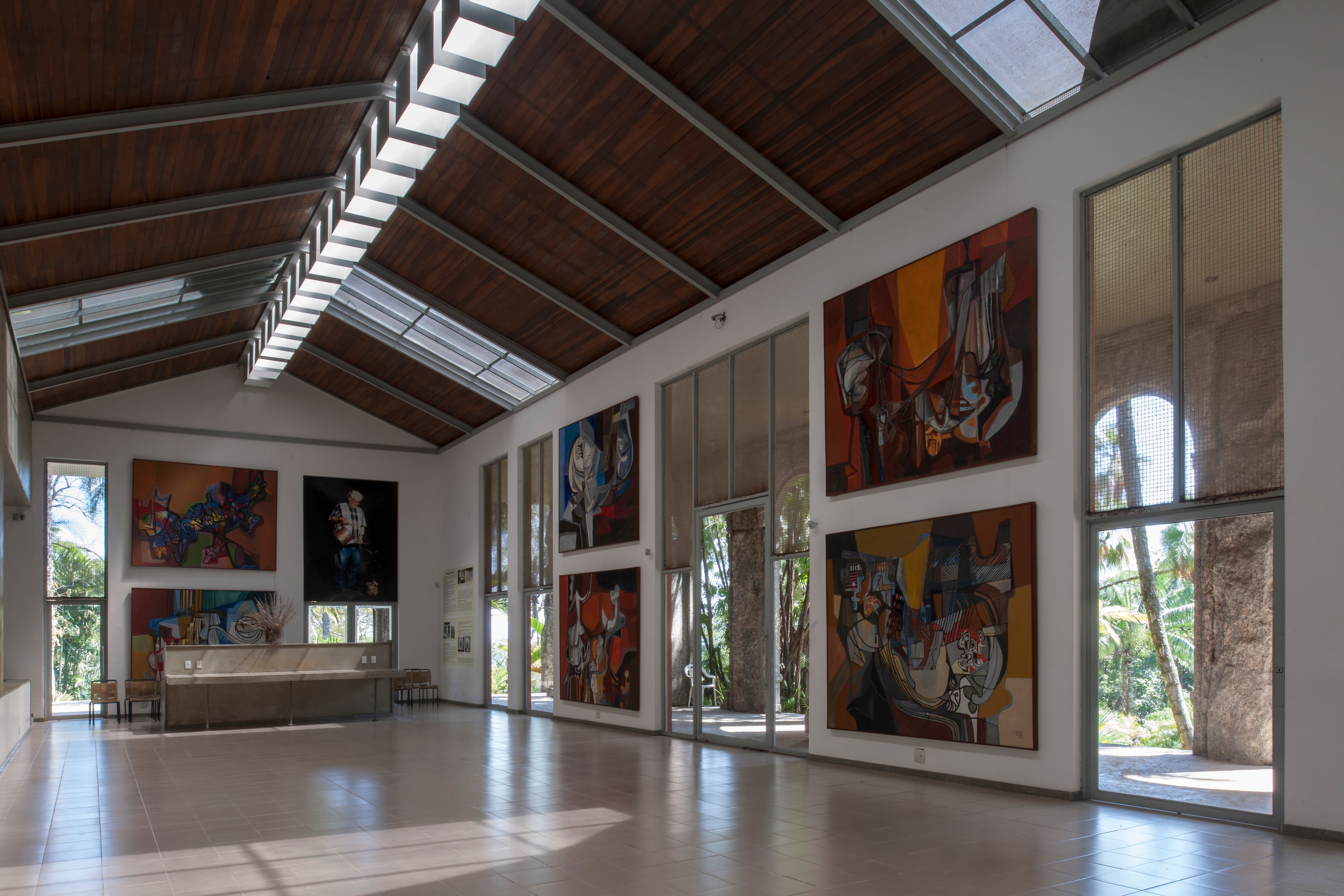 Interior del estudio.