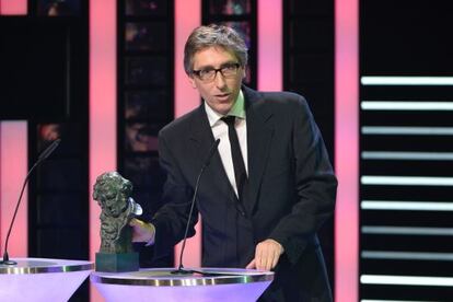 David Trueba, en la ceremonia de los Goya.