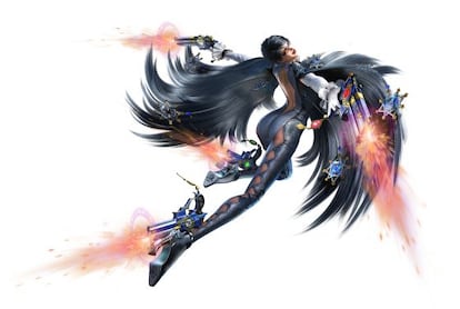 La sensual bruja Umbra, protagonista de 'Bayonetta'.