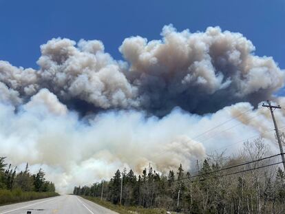 Nueva Escocia incendios