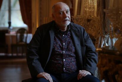 Tahar Ben Jelloun, escritor, en la residencia del embajador francés en Madrid.