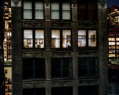 Esta artista concibe las ventanas como “una frontera entre lo familiar y lo desconocido”. En la imagen, Nueva York. 