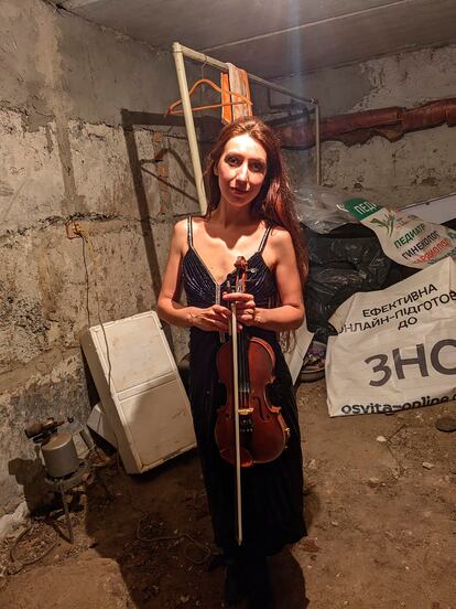 violinista búnker Kiev