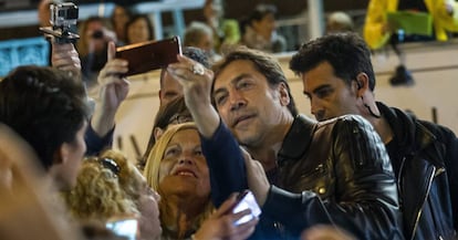 Javier Bardem, en el Festival de San Sebastián en 2016.