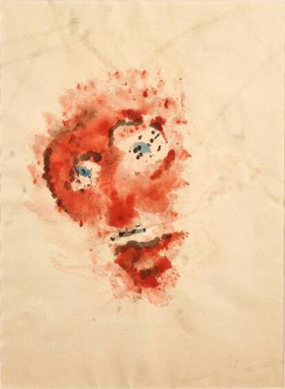 'Sin título' (1981), de Henri Michaux.