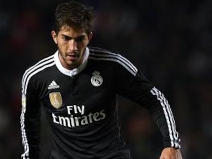 Lucas Silva, na partida contra o Elche.