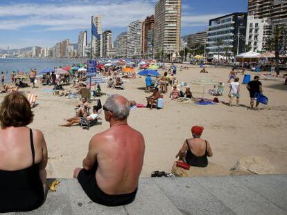 Benidorm en mayo Primero de mayo.