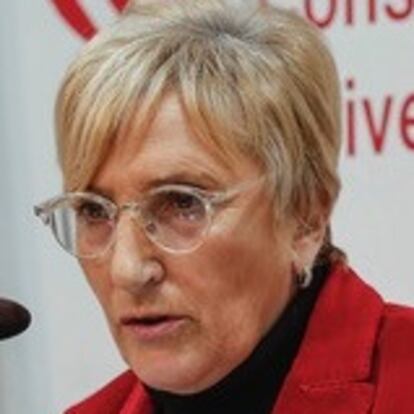 Ana Barceló, consellera de Sanidad de Valencia