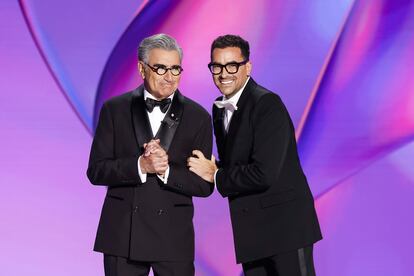 Eugene Levy and Dan Levy