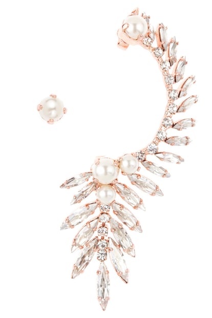 Oro rosa y perlas de Swarovski, de Ryan Storer (435 euros).