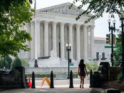 Sede del Tribunal Supremo en Washington, este miércoles.