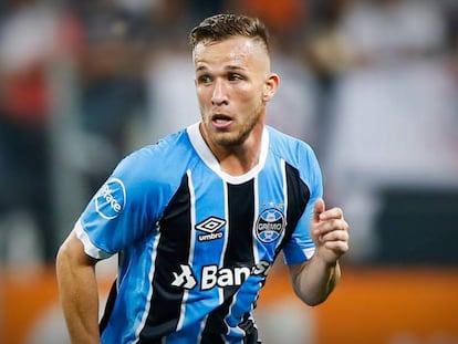 Arthur foi eleito a revelação do Campeonato Brasileiro.