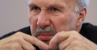 El gobernador del Banco de Austria y miembro del BCE, Ewald Nowotny, hace una semana. 