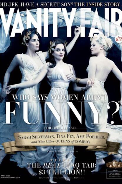 En abril de 2008, las intérpretes protagonizaron la portada de la edición estadounidense de la revista ‘Vanity Fair’ junto a Sarah Silverman.