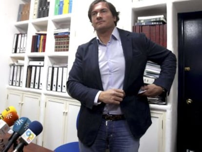 Diego S&aacute;nchez Rull, este s&aacute;bado durante la rueda de prensa.