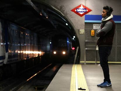 La estación de Atocha de la Línea 1 de Metro, este lunes.