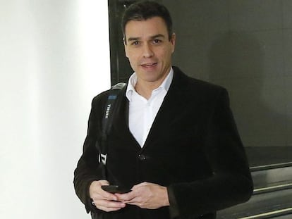 Socialist Party leader Pedro Sánchez.