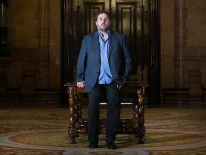 El presidente de ERC, Oriol Junqueras.