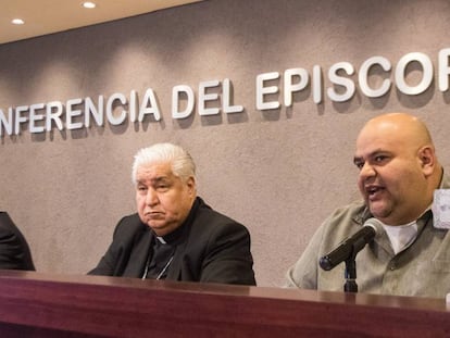Miembros de la conferencia episcopal de México.