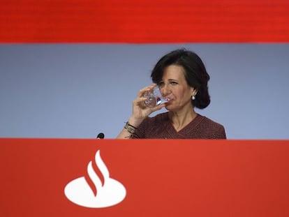 Ana Botín, presidenta de Banco Santander.