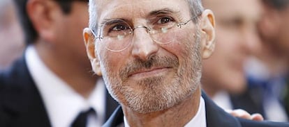 Steve Jobs, durante la première del film 'Up', producida por Pixar.