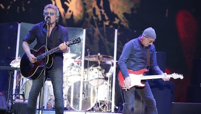 The Who, el jueves en el festival Mad Cool de Madrid.