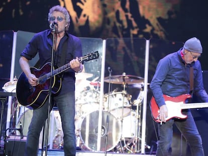 The Who, el jueves en el festival Mad Cool de Madrid.