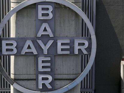 Logo de la compa&ntilde;&iacute;a Bayer.