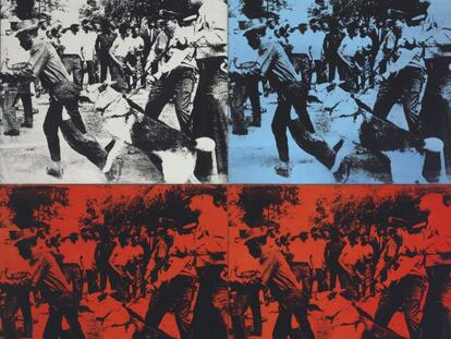 ‘Race Riot’, de 1964, de Andy Warhol.