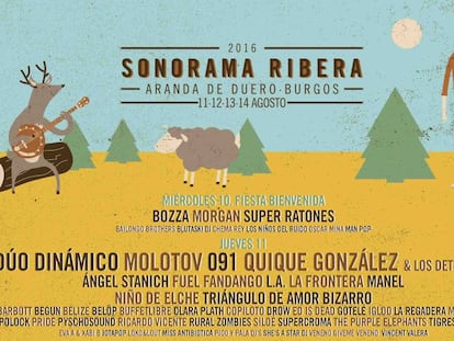 Cartel de la decimonovena edición del festival.