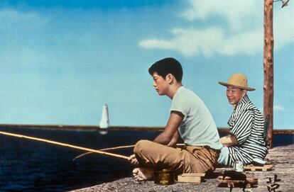 Un fotograma de 'Floating Weeds' (1959) de Yasujiro Ozu