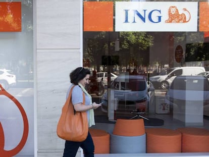 Imagen de una sucursal de ING en España.