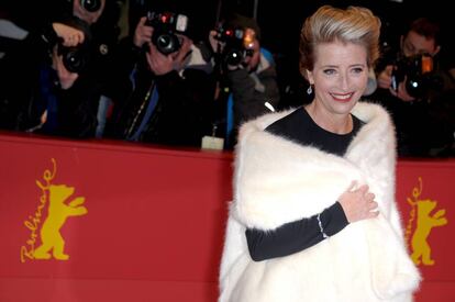 La actriz Emma Thompson, en el Festival de Berl&iacute;n el pasado febrero.