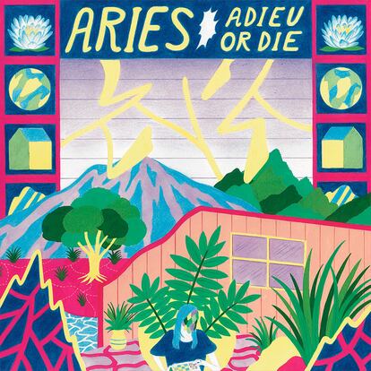 La portada de Adieu or Die, el nuevo disco de Aries.