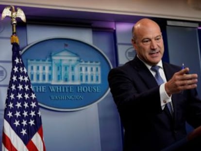 Gary Cohn, ha presentado este martes su dimisión por sus diferencias con el presidente en la batalla arancelaria