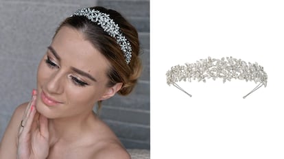 diademas, tiara, diadema mujer, accesorios para el pelo, Tiaras para invitadas de boda, Tocados para bodas, tocados de boda, diademas para boda, tocados invitada boda, diadema invitada boda