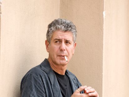 Anthony Bourdain, en una imagen de archivo en Brasil.