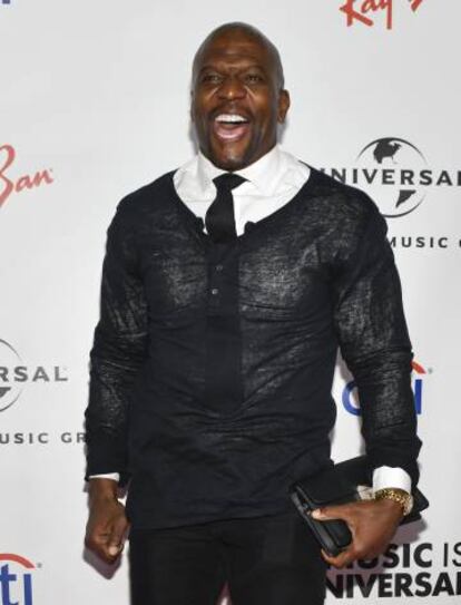 El actor Terry Crews, uno de los pocos hombres que ha confesado haber sufrido abusos sexuales por parte de otro en la industria del entretenimiento.