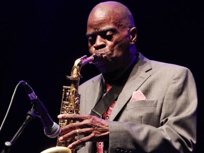 Maceo Parker en el festival Porta Ferrada.