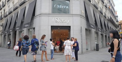 Una tienda de Sfera en Madrid.