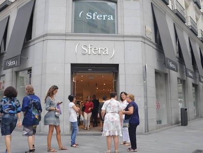 Una tienda de Sfera en Madrid.