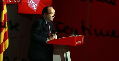 El líder del PSC, Miquel Iceta.