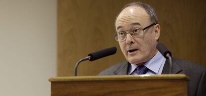 Luis María Linde, gobernador del Banco de España