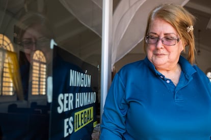 Nilka Marrero, pastora de la Iglesia Metodista de Barrio Obrero, en San Juan, Puerto Rico, el 21 de mayo.