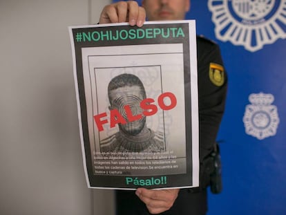 Spanish National Police had to clear Francisco’s name after he was accused of beating an elderly woman.