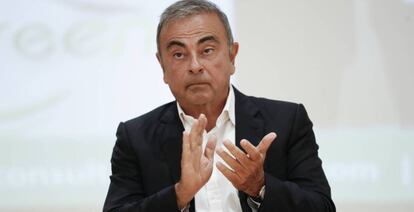 El ex presidente de Nissan, Carlos Ghosn