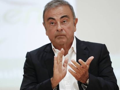 El ex presidente de Nissan, Carlos Ghosn